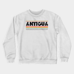 Antigua island gift Crewneck Sweatshirt